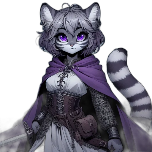 staff, animal, creature, fantasy art, concept art, watercolor, pixel art, monochrome transparent PNG cut-out