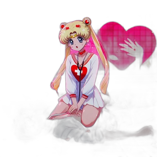 dress, anime, pixel art, concept art, cartoon, red, scene, woman transparent PNG cut-out