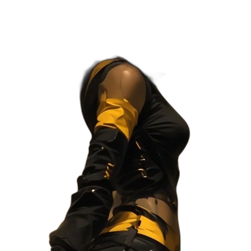 shoes, jacket, dress, mask, 3d render, cyberpunk, concept art, photorealistic transparent PNG cut-out