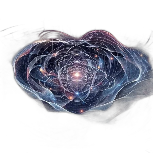 flower, hair, crown, concept art, outer space, astral, scene, features transparent PNG cut-out