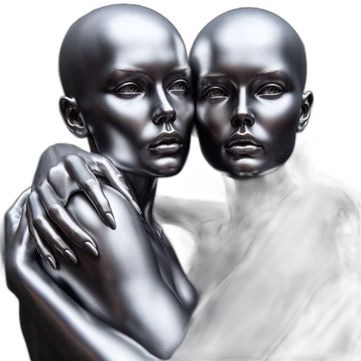 mask, face, jewelry, photorealistic, concept art, 3d render, oil painting, outer space transparent PNG cut-out