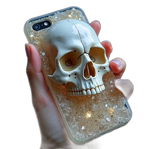 mask, hand, made, crystal transparent PNG cut-out