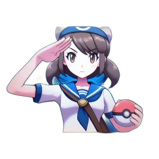staff, weapon, creature, hat, pixel art, concept art, anime, vaporwave transparent PNG cut-out