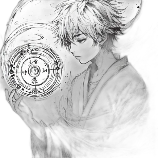 mask, sword, weapon, staff, anime, fantasy art, concept art, comic book art transparent PNG cut-out