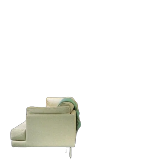 furniture, staff, 3d render, photorealistic, concept art, green, earth tones, pastel transparent PNG cut-out