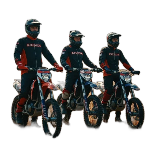 concept art, rally, team, poses transparent PNG cut-out