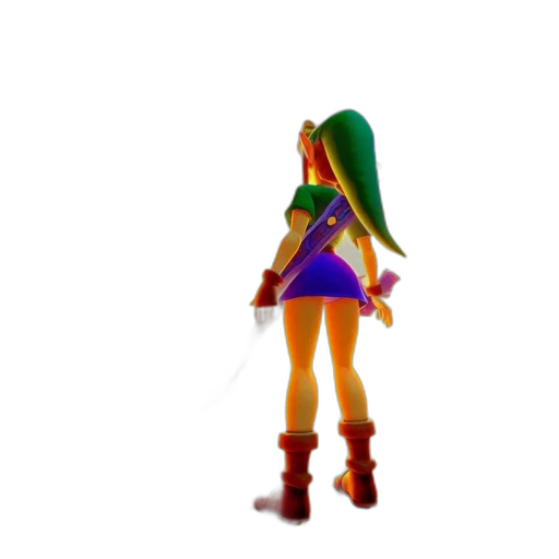 dress, weapon, staff, sword, 3d render, pixel art, concept art, fantasy art transparent PNG cut-out