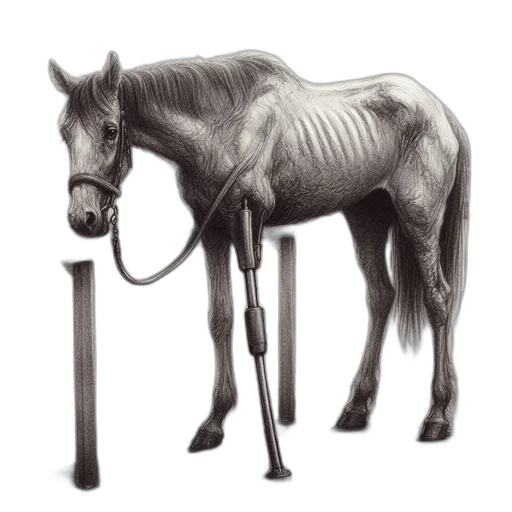 staff, animal, sword, weapon, pencil sketch, photorealistic, concept art, fantasy art transparent PNG cut-out