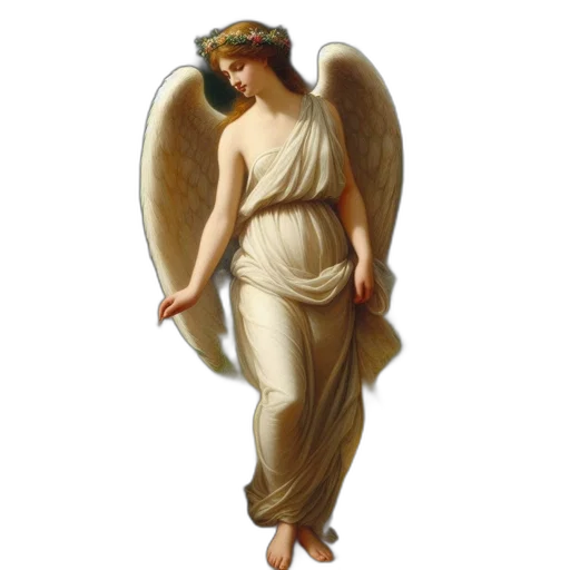 staff, dress, photorealistic, oil painting, concept art, fantasy art, serene, scene transparent PNG cut-out