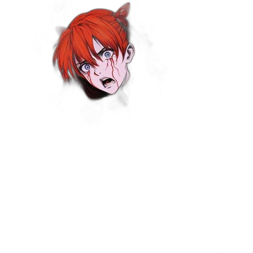 face, staff, mask, creature, anime, concept art, cartoon, pixel art transparent PNG cut-out