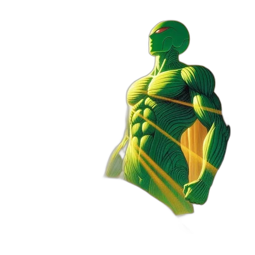 jacket, robot, creature, animal, 3d render, concept art, comic book art, photorealistic transparent PNG cut-out