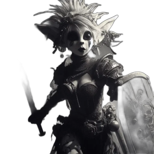 mask, staff, weapon, sword, fantasy art, concept art, comic book art, photorealistic transparent PNG cut-out