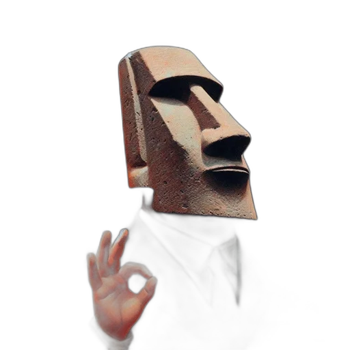 mask, face, robot, crown, 3d render, concept art, vaporwave, photorealistic transparent PNG cut-out