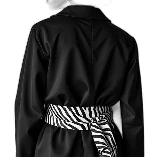 jacket, dress, photorealistic, concept art, 3d render, cartoon, monochrome, dark transparent PNG cut-out