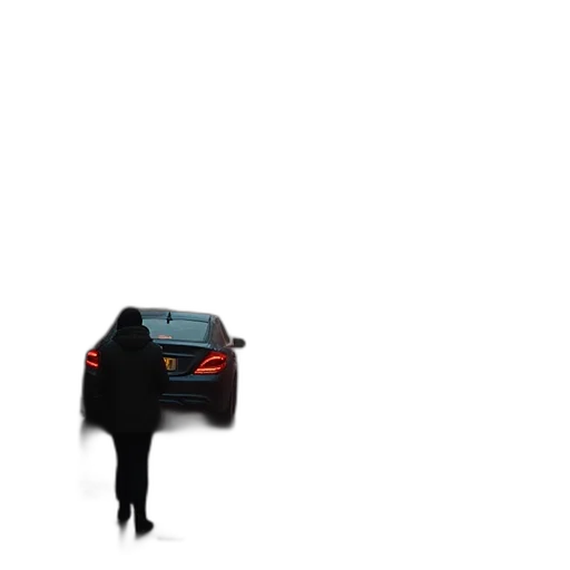 car, robot, umbrella, staff, 3d render, concept art, pixel art, photorealistic transparent PNG cut-out
