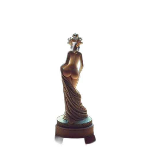 jewelry, crown, staff, dress, 3d render, photorealistic, artist, studio transparent PNG cut-out