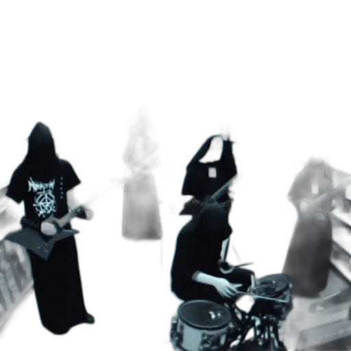 dress, 3d render, concept art, outer space, city street, fire, monochrome, inside transparent PNG cut-out