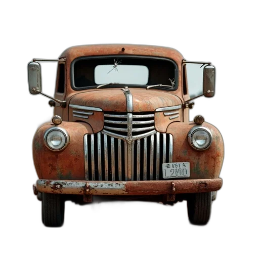 car, weapon, furniture, robot, 3d render, photorealistic, earth tones, rusty transparent PNG cut-out