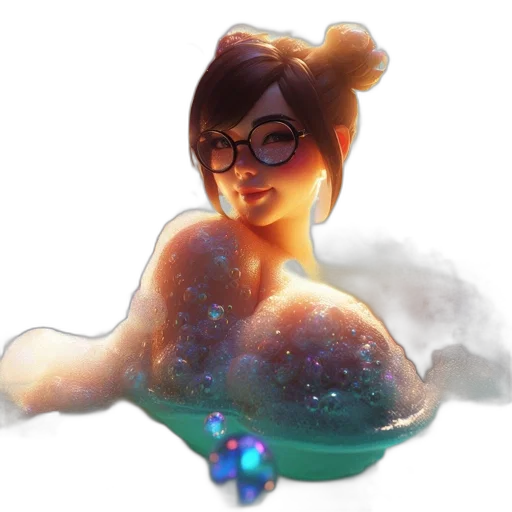 dress, staff, crown, concept art, fantasy art, pixel art, 3d render, outer space transparent PNG cut-out