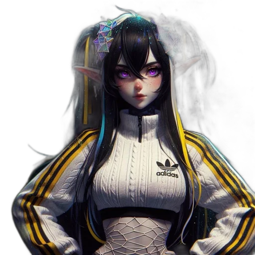 jacket, robot, mask, dress, cyberpunk, concept art, fantasy art, anime transparent PNG cut-out