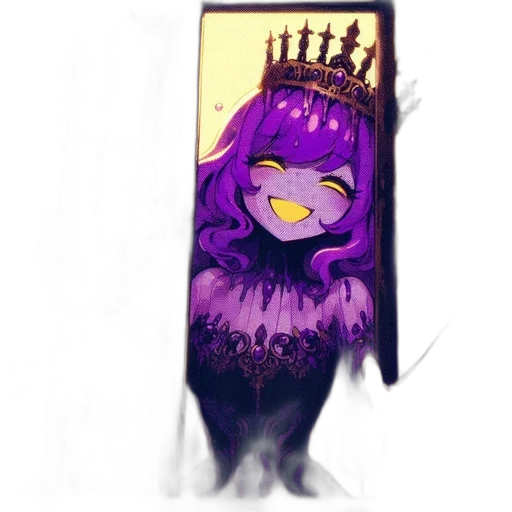 crown, staff, dress, mask, pixel art, concept art, fantasy art, watercolor transparent PNG cut-out