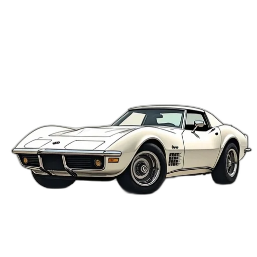 car, photorealistic, 3d render, concept art transparent PNG cut-out