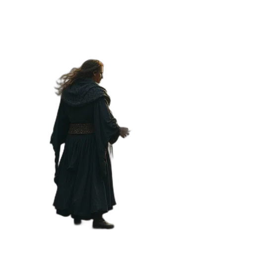 jacket, sword, staff, weapon transparent PNG cut-out