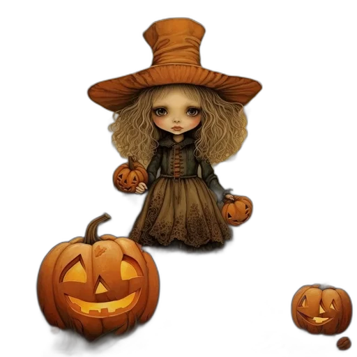 fantasy art, concept art, 3d render, pixel art, young, girl, donning, orange transparent PNG cut-out