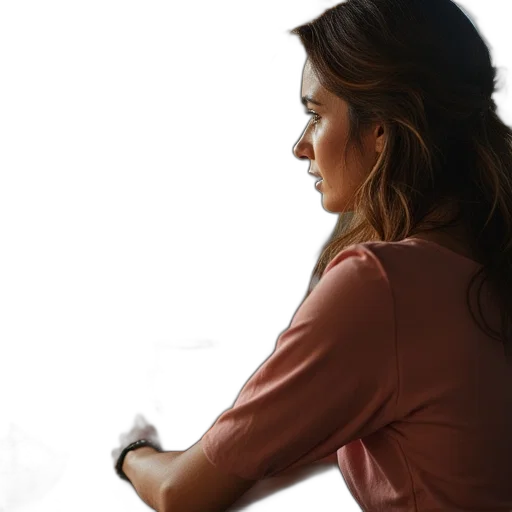 dress, jewelry, staff, face transparent PNG cut-out