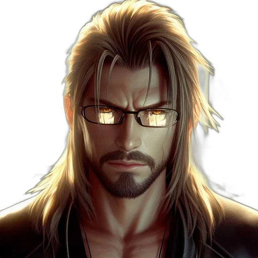 hair, cyberpunk, anime, fantasy art, concept art, animated, figure, long transparent PNG cut-out