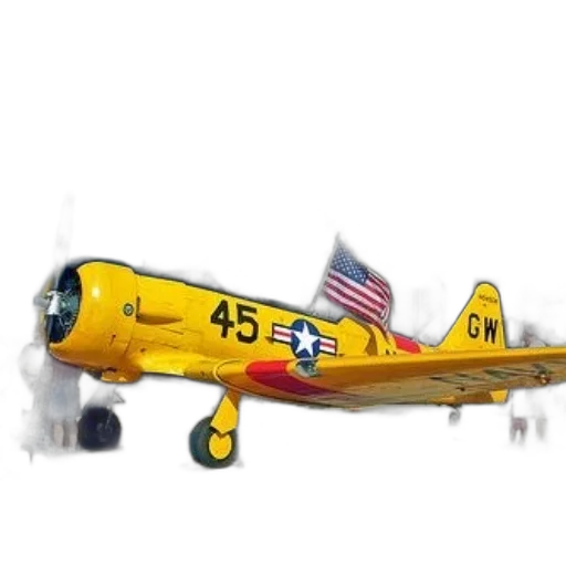 weapon, animal, 3d render, photorealistic, concept art, yellow, airplane, number transparent PNG cut-out