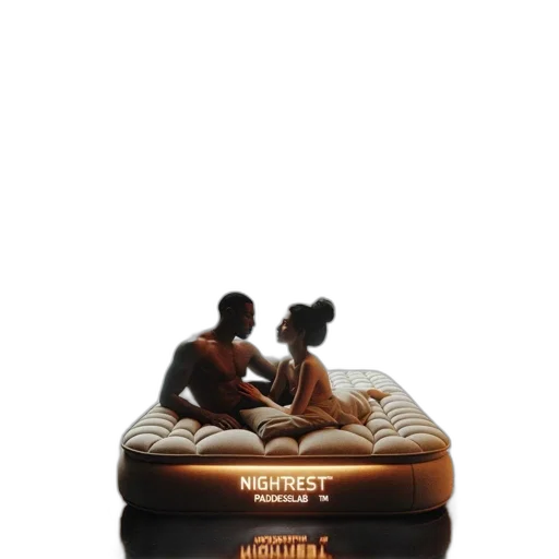 furniture, shoes, crown, 3d render, neon lights, fire, night, outer space transparent PNG cut-out