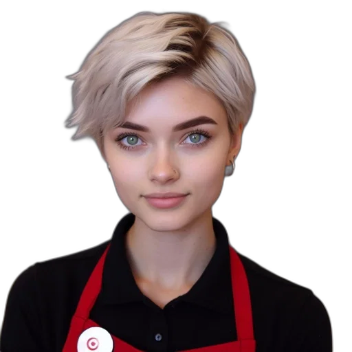 staff, face, hair, food, photorealistic, anime, cartoon, concept art transparent PNG cut-out