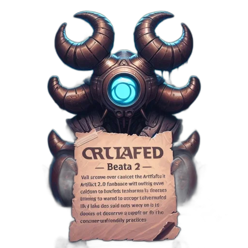 creature, robot, weapon, crown, concept art, fantasy art, 3d render, imposing transparent PNG cut-out