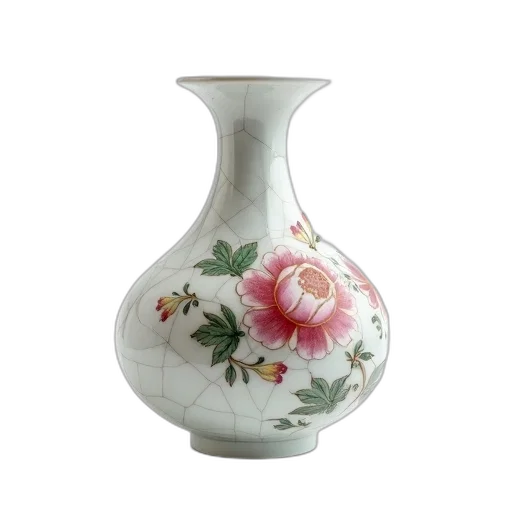 bottle, flower, furniture, jewelry, photorealistic, 3d render, oil painting, cracked transparent PNG cut-out