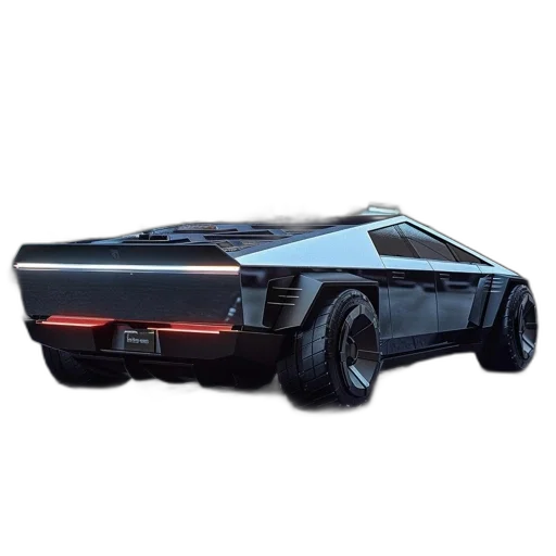 car, robot, weapon, concept art, 3d render, cyberpunk, photorealistic, sleek transparent PNG cut-out