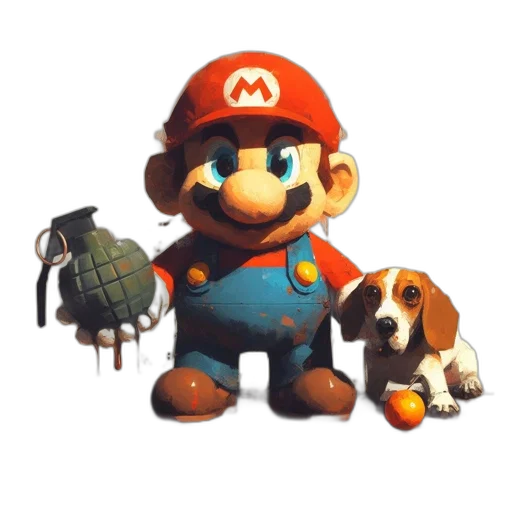 animal, staff, weapon, creature, pixel art, concept art, 3d render, fantasy art transparent PNG cut-out