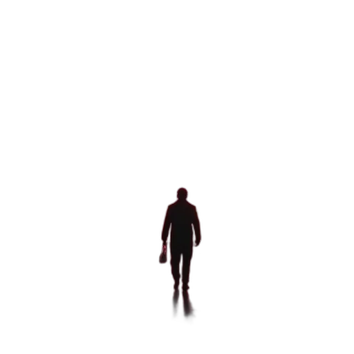 robot, creature, jacket, staff transparent PNG cut-out