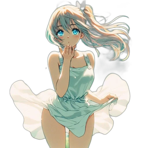 dress, face, mask, flower, anime, concept art, pixel art, cartoon transparent PNG cut-out