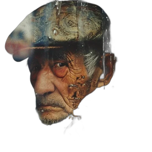 face, mask, hat, crown, photorealistic, concept art, 3d render, fantasy art transparent PNG cut-out
