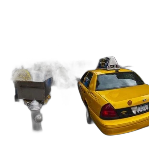 car, robot, umbrella, furniture, 3d render, concept art, photorealistic, fog transparent PNG cut-out
