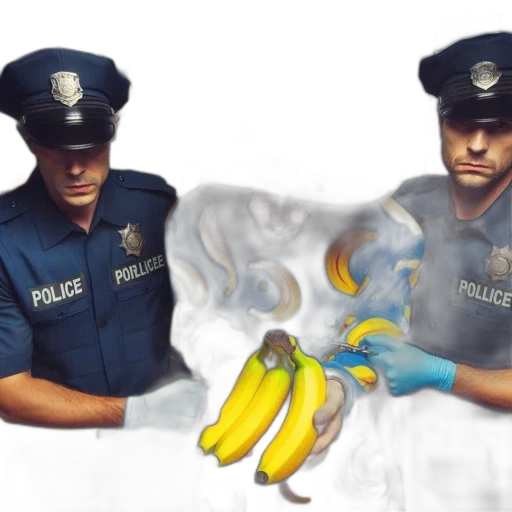 weapon, concept art, photorealistic, inside, police, station, two, officers transparent PNG cut-out