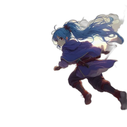 sword, weapon, dragon, staff, concept art, anime, watercolor, pixel art transparent PNG cut-out
