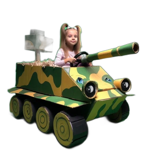 weapon, robot, car, animal, 3d render, concept art, photorealistic, pixel art transparent PNG cut-out