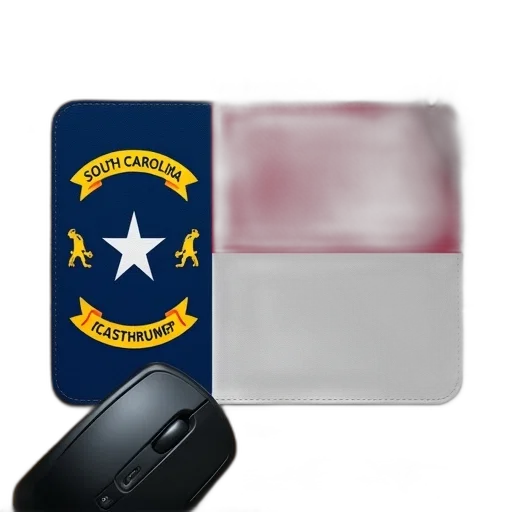 south, carolina, flag, mousepads transparent PNG cut-out