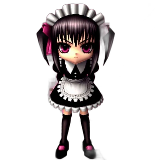 staff, robot, dress, creature, 3d render, pixel art, anime, cartoon transparent PNG cut-out
