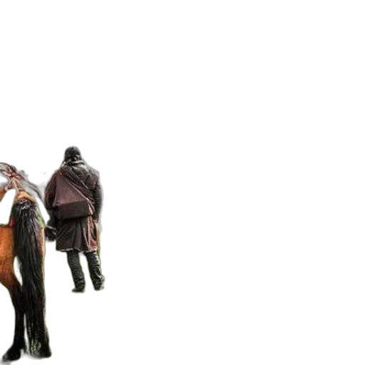 jacket, animal, staff, weapon, concept art, 3d render, photorealistic, snow transparent PNG cut-out