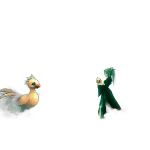 concept art, pixel art, 3d render, fantasy art, green, golden, monochrome, pastel transparent PNG cut-out