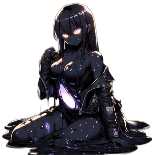 dress, mask, robot, weapon, concept art, pixel art, cyberpunk, fantasy art transparent PNG cut-out