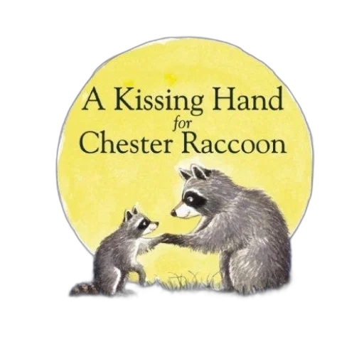 kissing, hand, chester, raccoon, audrey, penn, illustrated, barbara transparent PNG cut-out